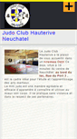 Mobile Screenshot of judo-hauterive.ch